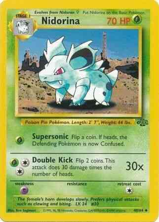 Nidorina - 40/64 - Uncommon - Unlimited [base2U-40] [Non-Holo]