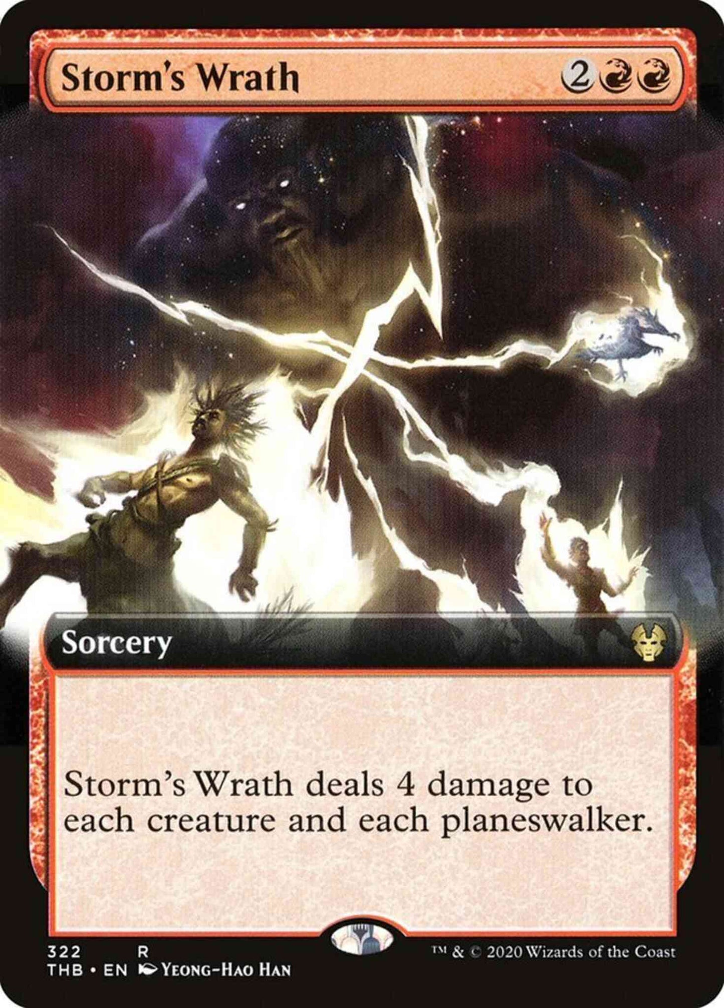 Storm's Wrath [322] [Extended Art] [Theros Beyond Death] [Non-Foil]