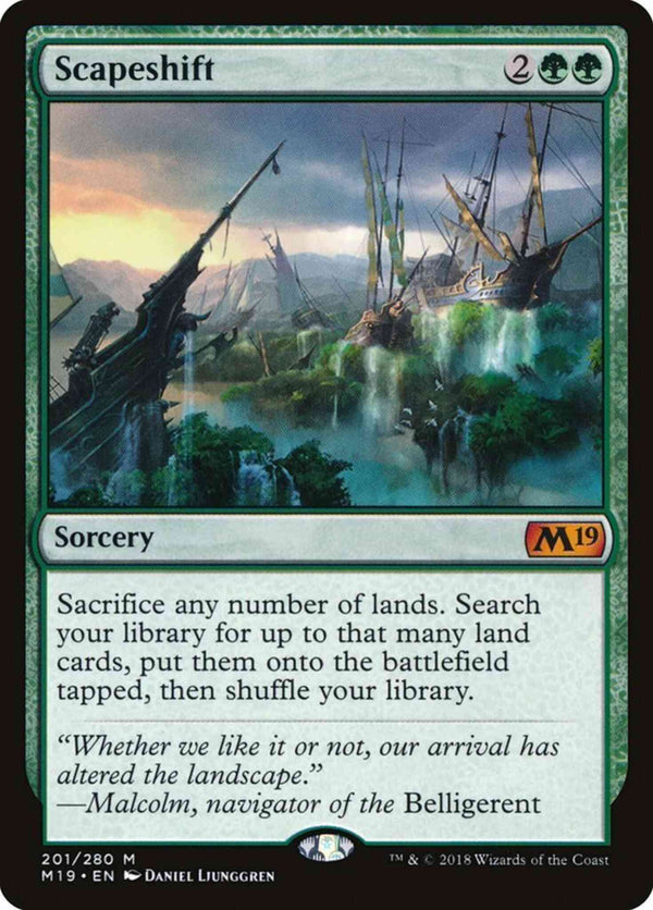 Scapeshift [Core Set 2019] [Non-Foil]