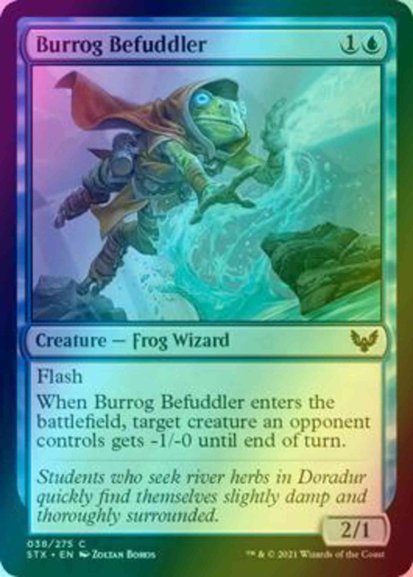 Burrog Befuddler [38] [Strixhaven: School of Mages] [Foil]