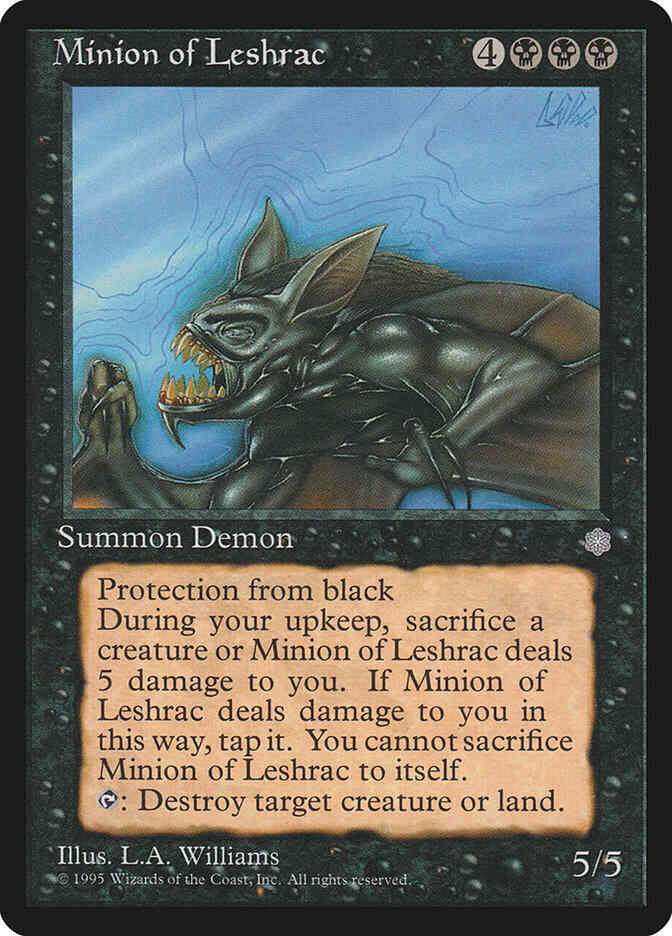 Minion of Leshrac [150] [Ice Age] [Non-Foil]