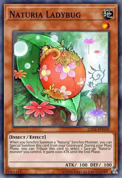 Naturia Ladybug - DT04-EN030 - Duel Terminal Normal Parallel Rare - Duel Terminal