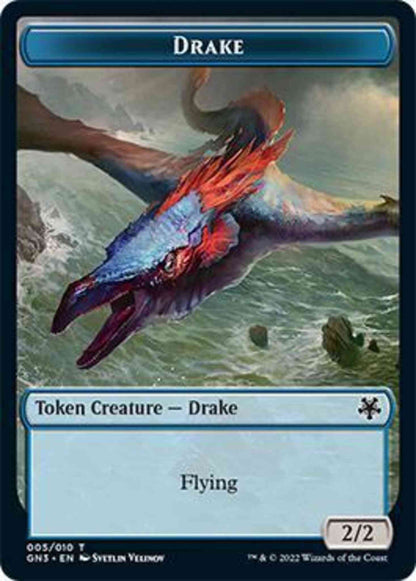 Drake Token (05) // Soldier Token (03) [Game Night: Free-for-All: Tokens] [Non-Foil]