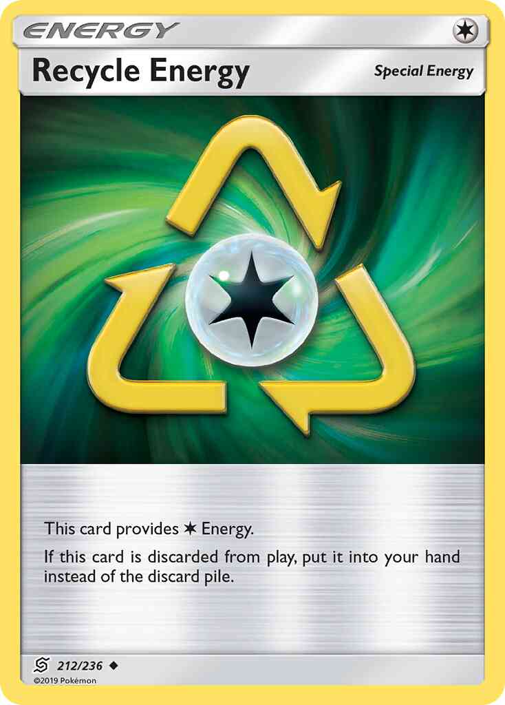 Recycle Energy - 212/236 - Uncommon [sm11-212] [Non-Holo]