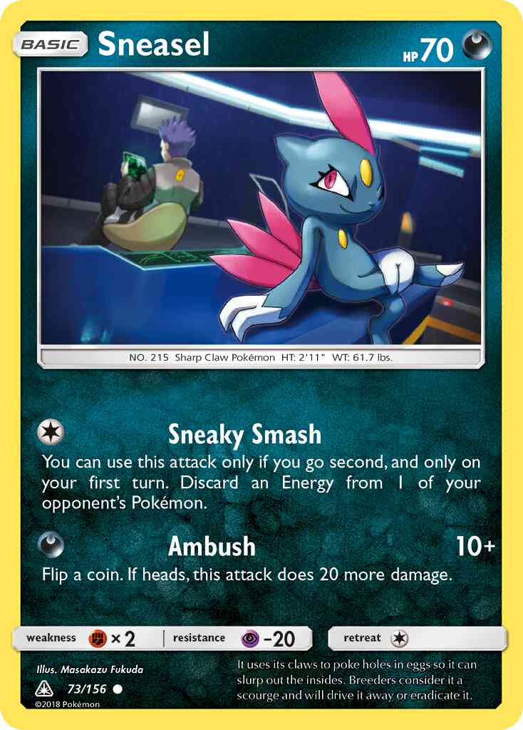 Sneasel - 73/156 - Common [sm5-73] [Non-Holo]