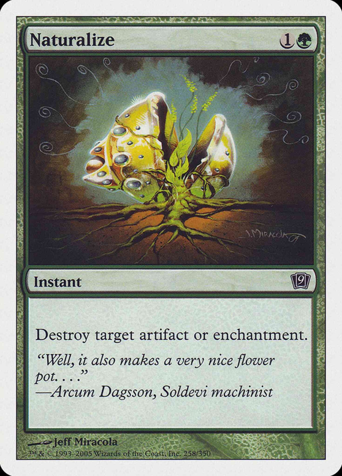 Naturalize [258] [Ninth Edition] [Non-Foil]