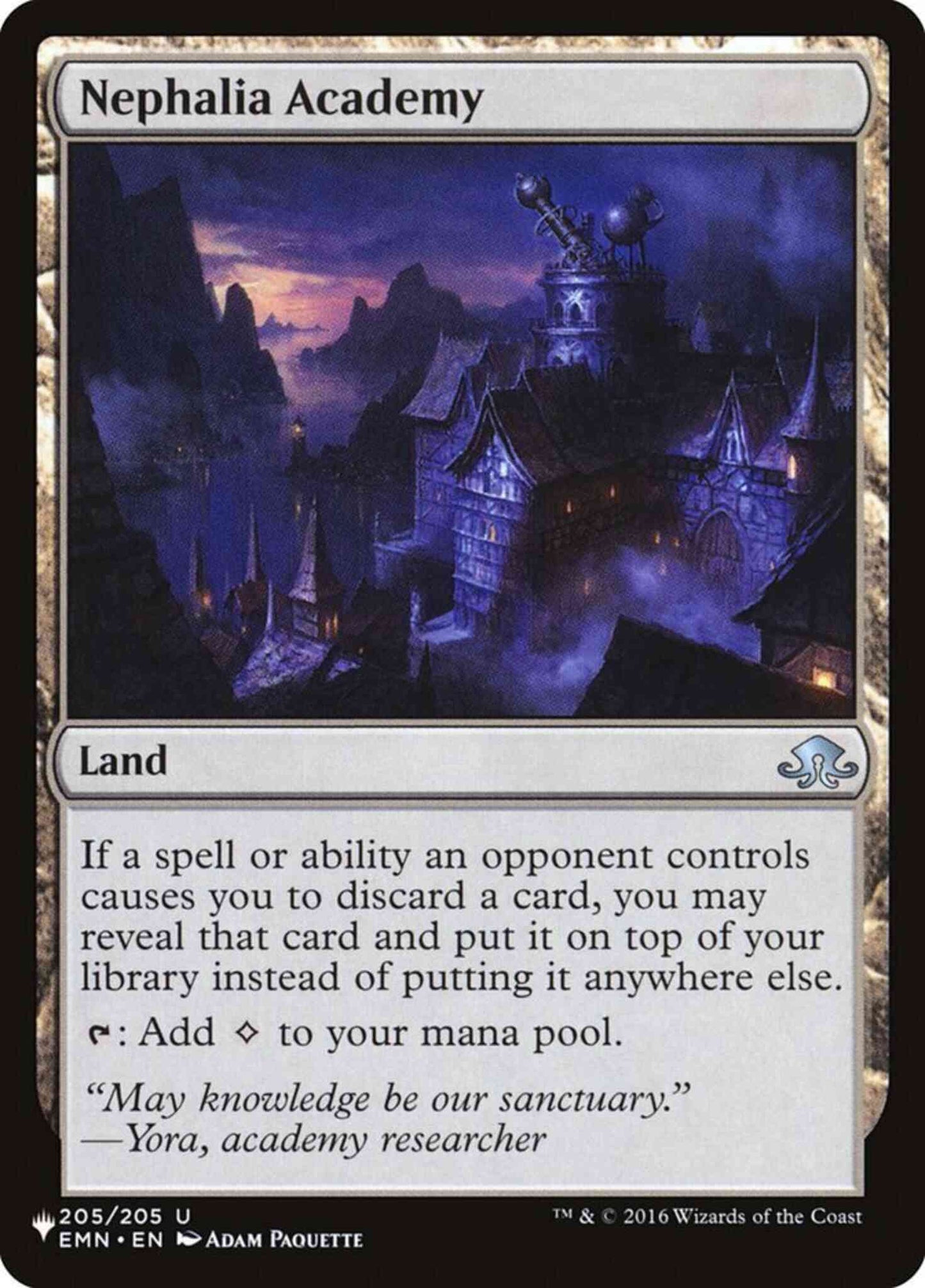 Nephalia Academy [EMN-205] [The List] [Non-Foil]