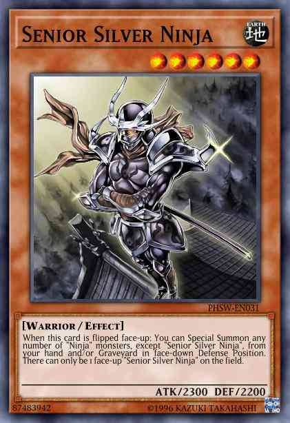 Senior Silver Ninja - PHSW-EN031 - Common - Unlimited