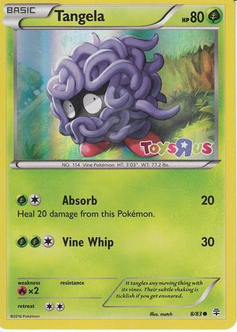 Tangela - 8/83 - Toys R Us Promo [Holo]
