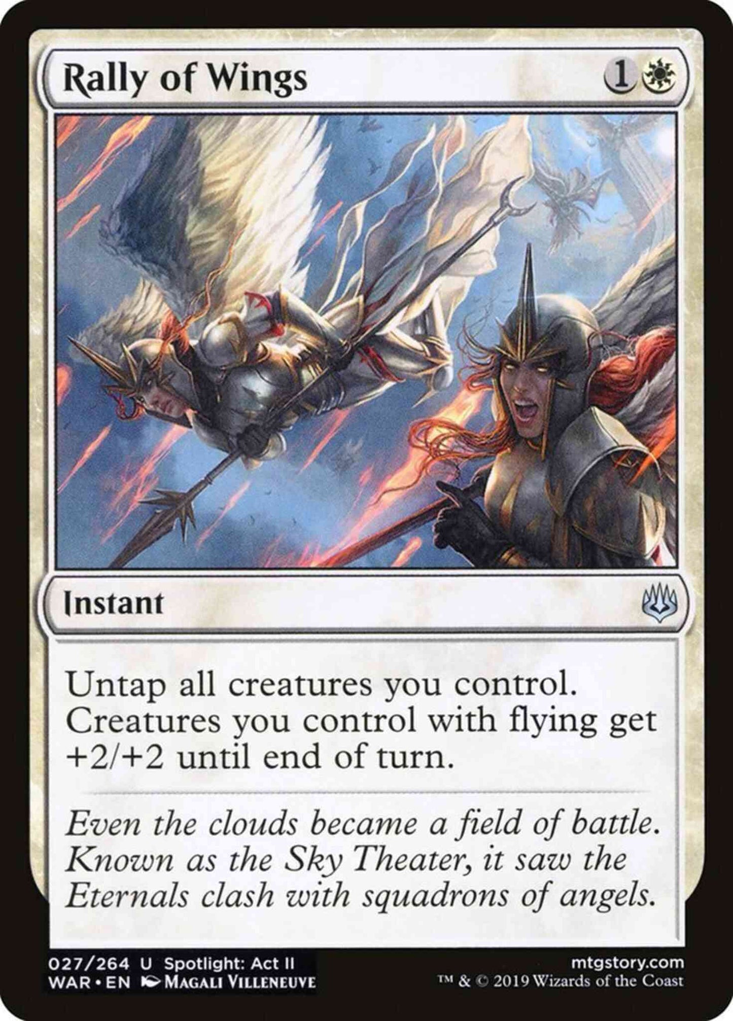 Rally of Wings [27] [War of the Spark] [Non-Foil]