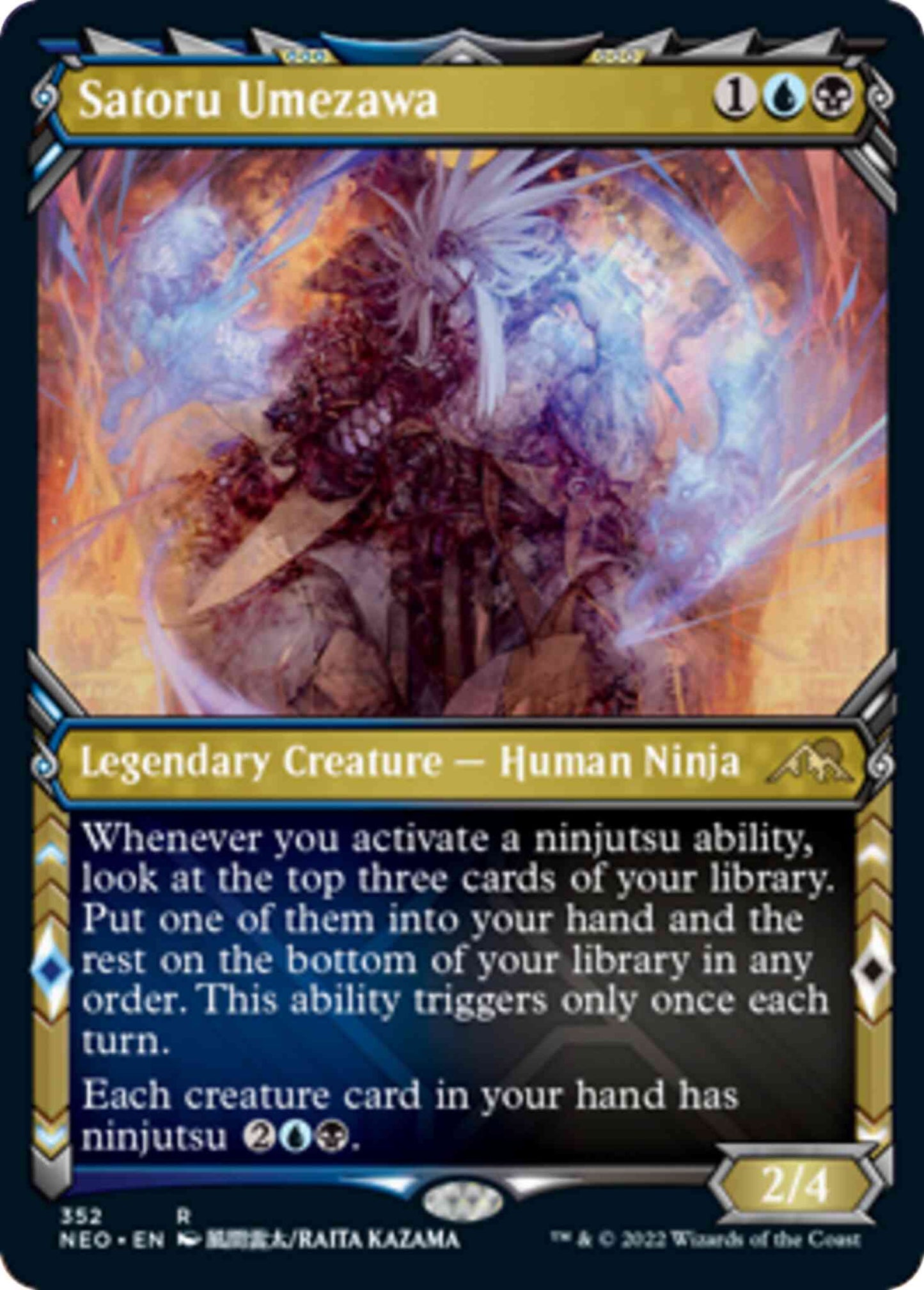 Satoru Umezawa [352] [Ninja Showcase] [Kamigawa: Neon Dynasty] [Non-Foil]