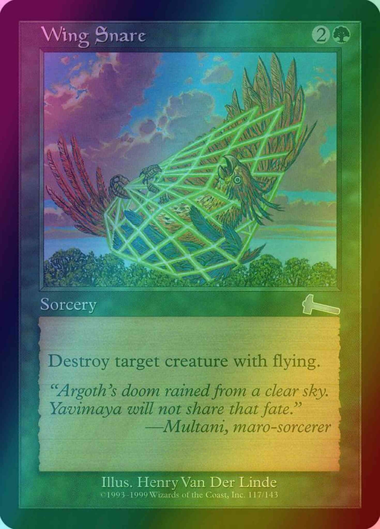 Wing Snare [117] [Urza's Legacy] [Foil]