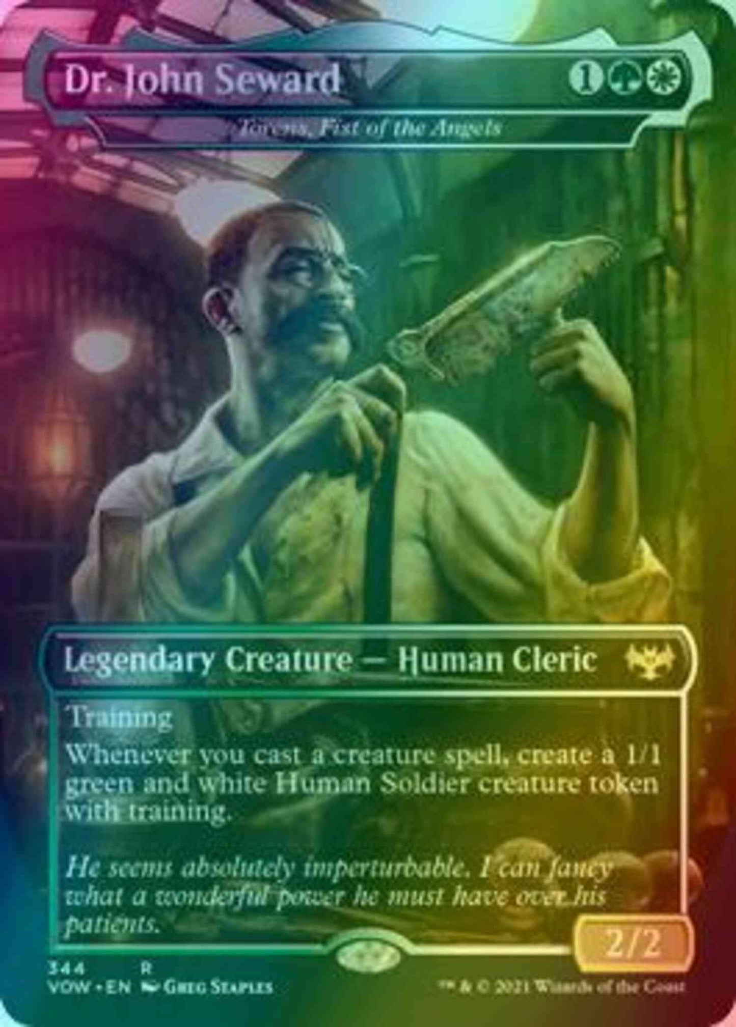 Dr. John Seward - Torens, Fist of the Angels [344] [Dracula Series] [Innistrad: Crimson Vow] [Foil]
