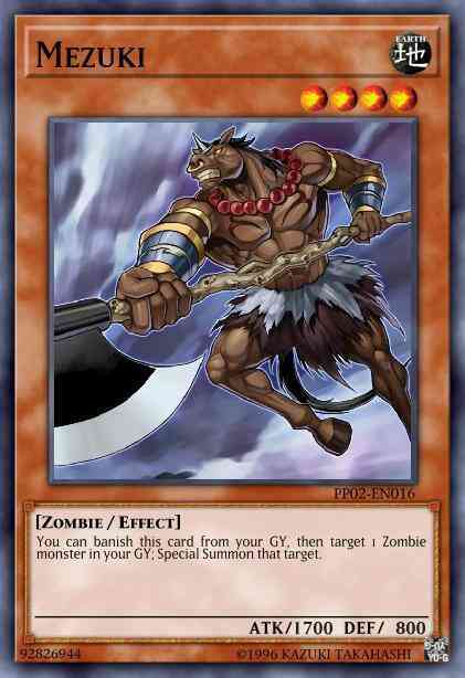 Mezuki - BP03-EN046 - Rare - 1st Edition