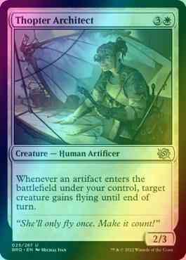 Thopter Architect [29] [The Brothers' War] [Foil]