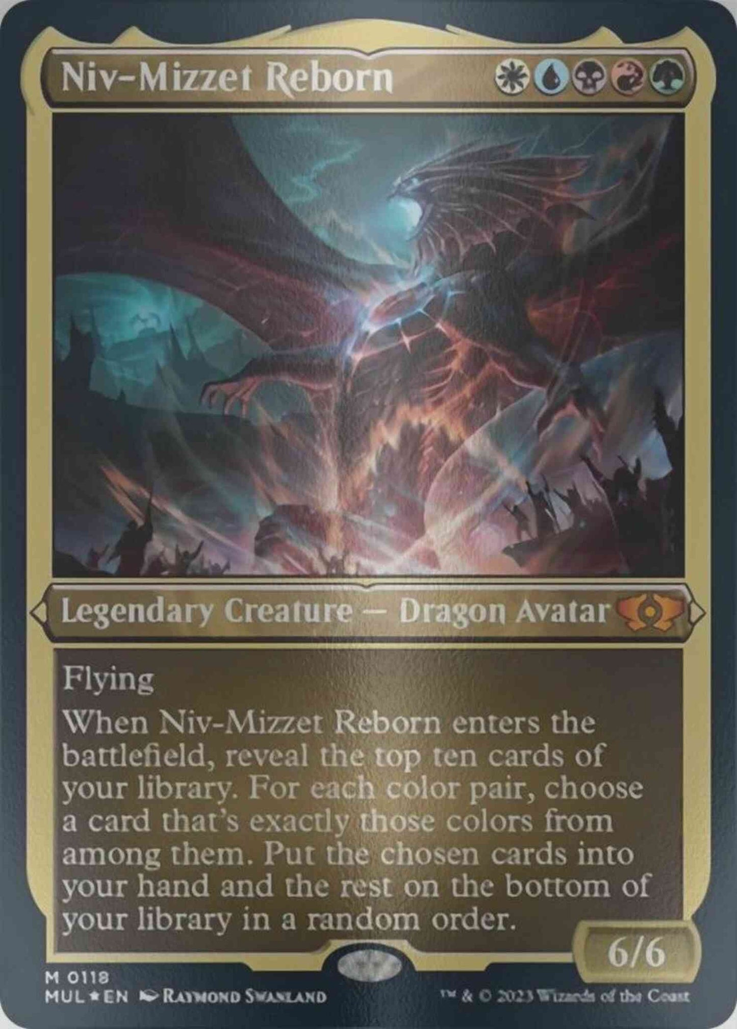 Niv-Mizzet Reborn [118] [Multiverse Legends] [Etched Foil]