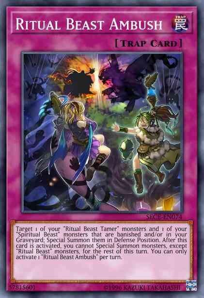 Ritual Beast Ambush - SECE-EN074 - Common - Unlimited