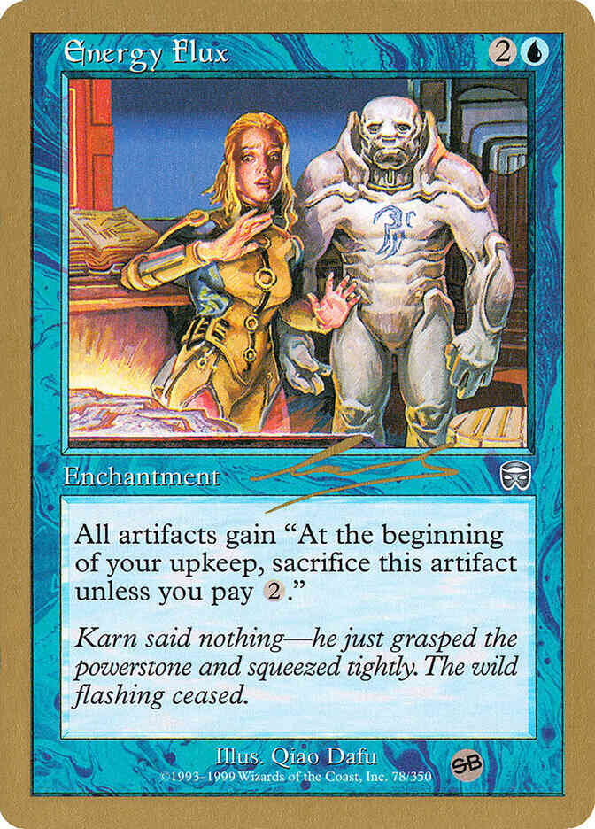Energy Flux [nl78sb] [World Championship Decks 2000] [Non-Foil]