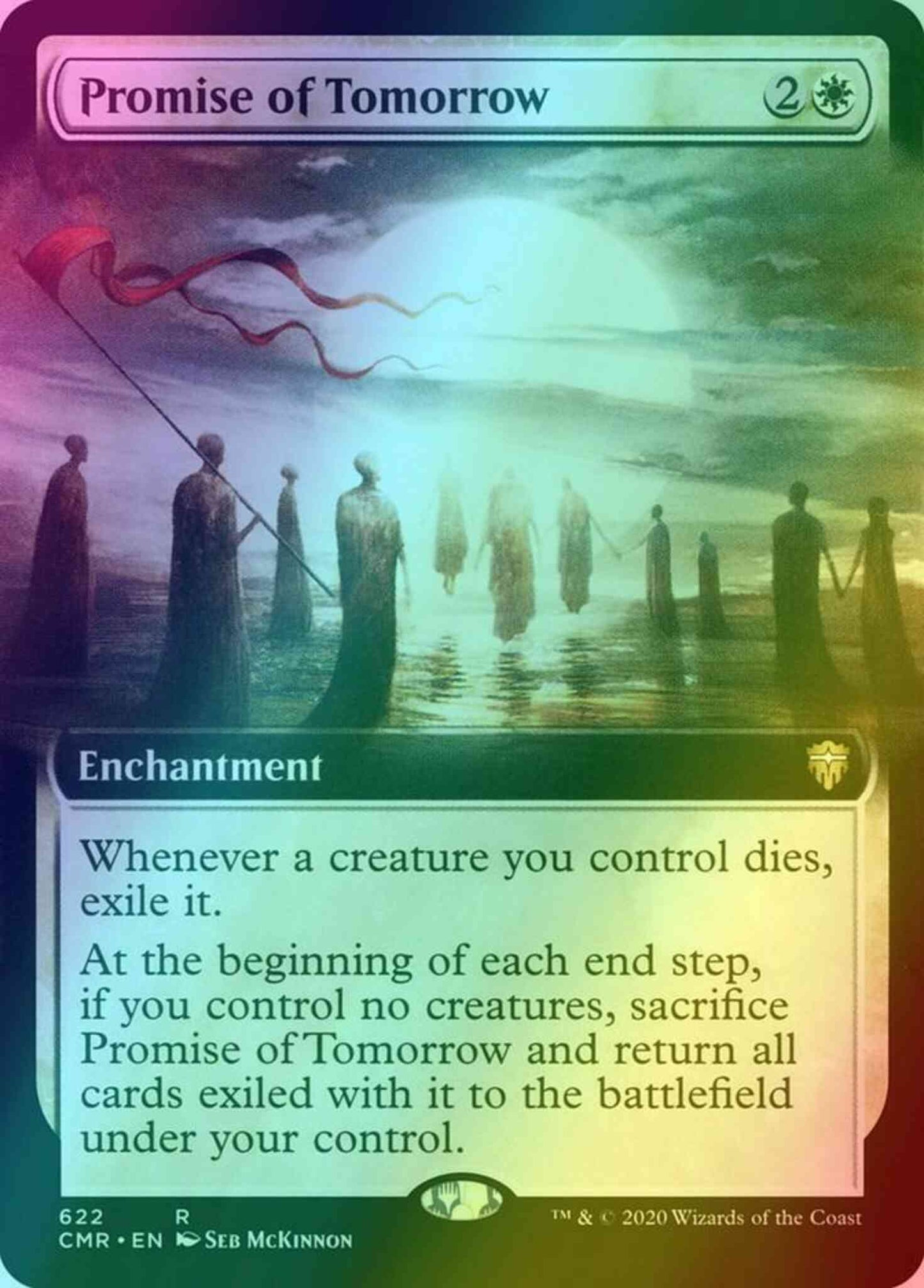 Promise of Tomorrow [622] [Extended Art] [Commander Legends] [Foil]