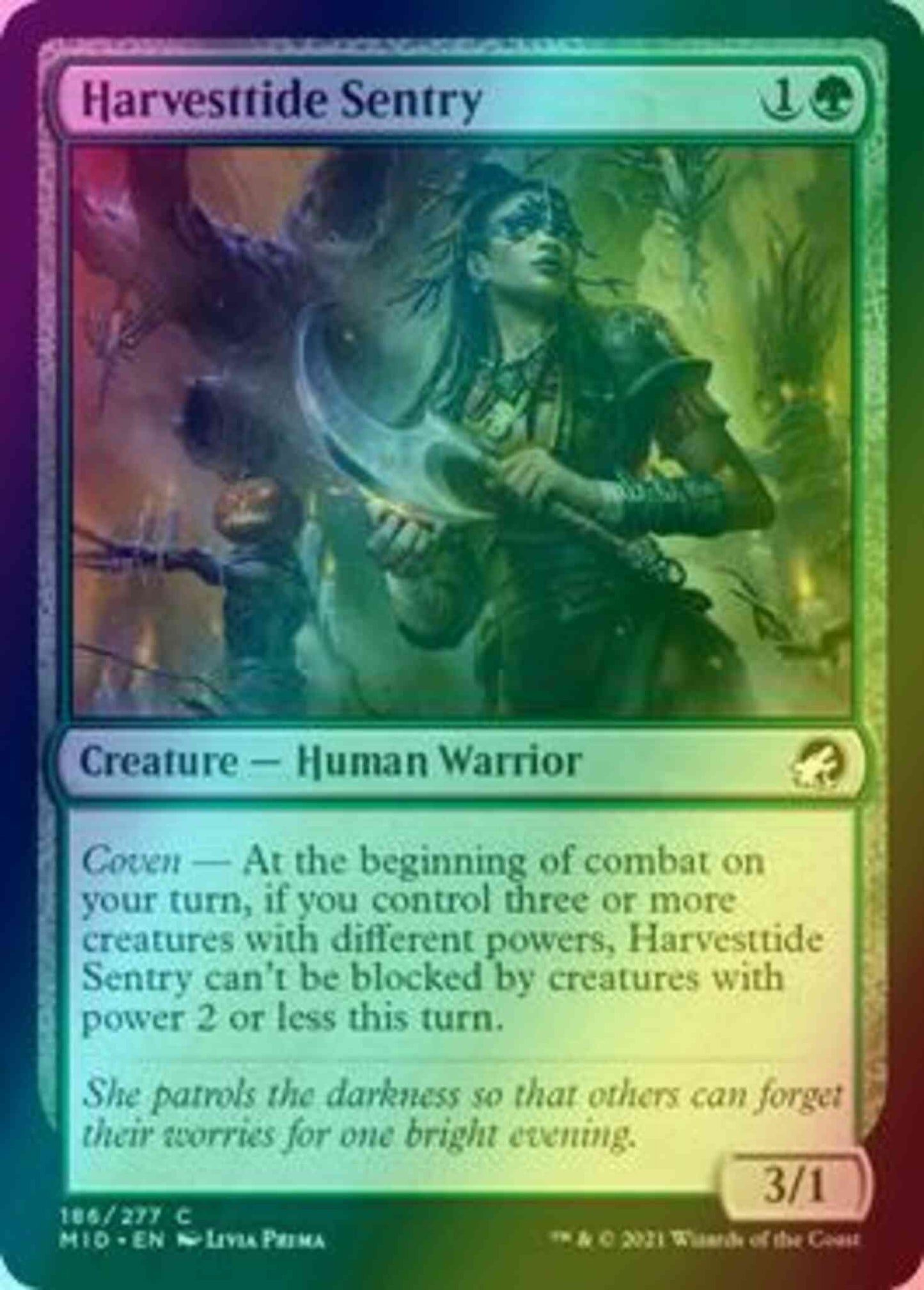 Harvesttide Sentry [186] [Innistrad: Midnight Hunt] [Foil]