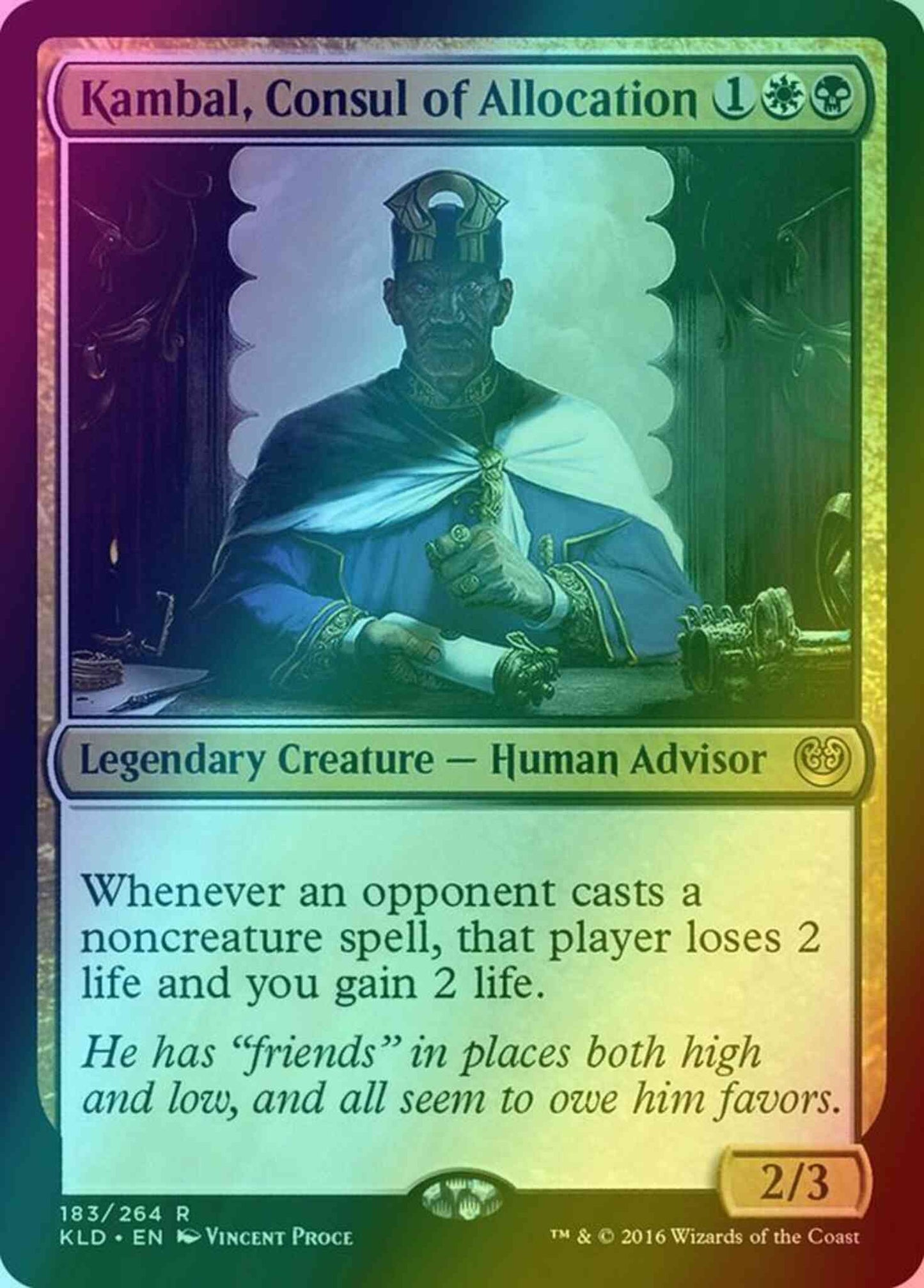 Kambal, Consul of Allocation [183] [Kaladesh] [Foil]