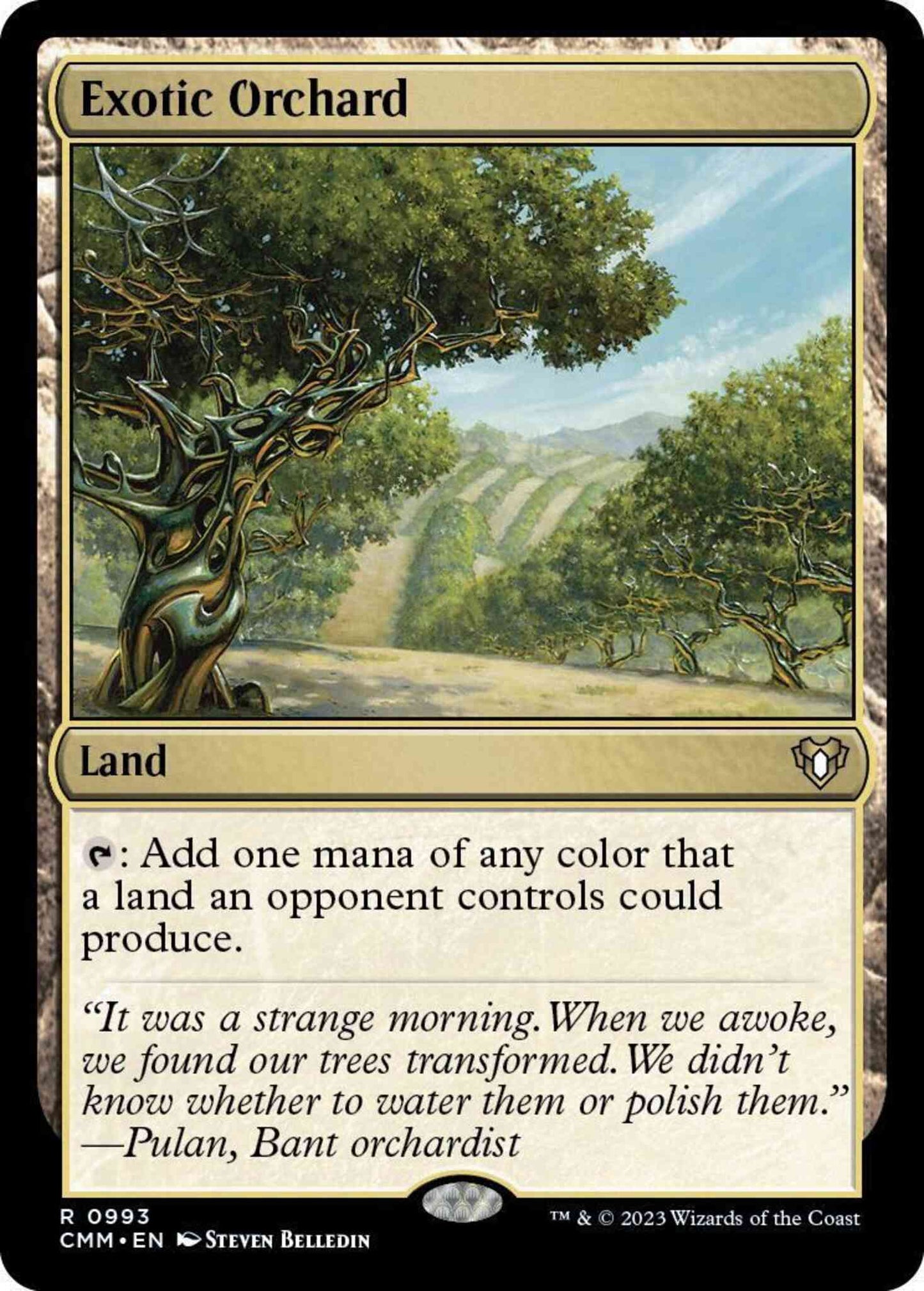 Exotic Orchard [993] [Commander Masters] [Non-Foil]