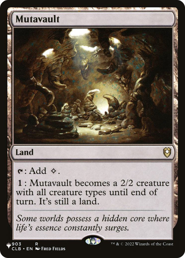 Mutavault [CLB-903] [The List] [Non-Foil]