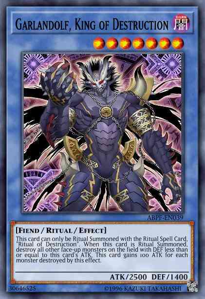 Garlandolf, King of Destruction - ABPF-EN039 - Ultimate Rare - Unlimited