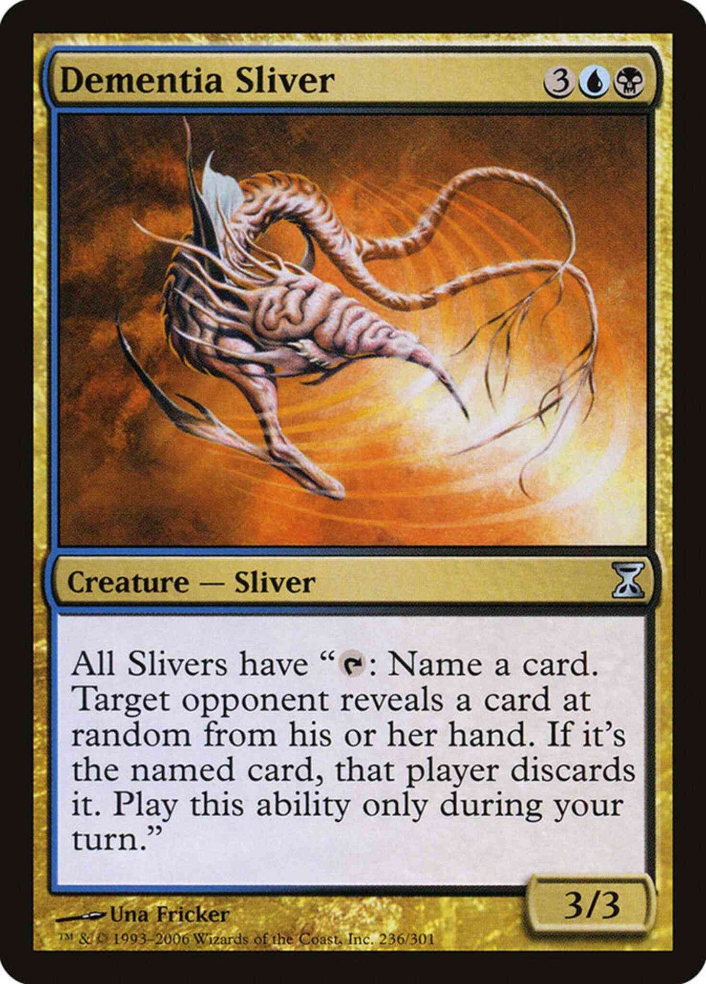 Dementia Sliver [236] [Time Spiral] [Non-Foil]