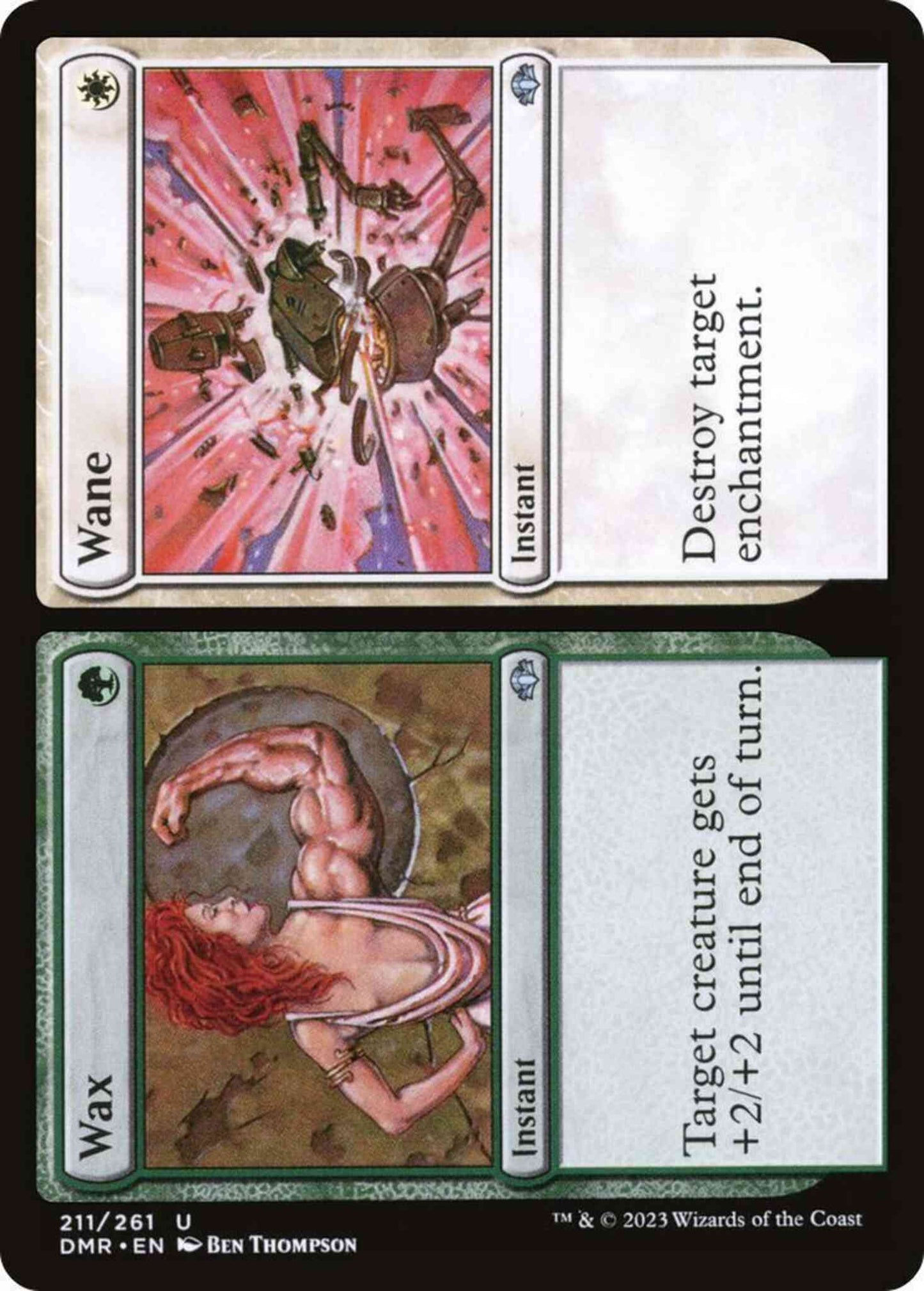Wax // Wane [211] [Dominaria Remastered] [Non-Foil]