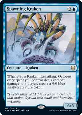 Spawning Kraken [33] [Commander 2021] [Non-Foil]