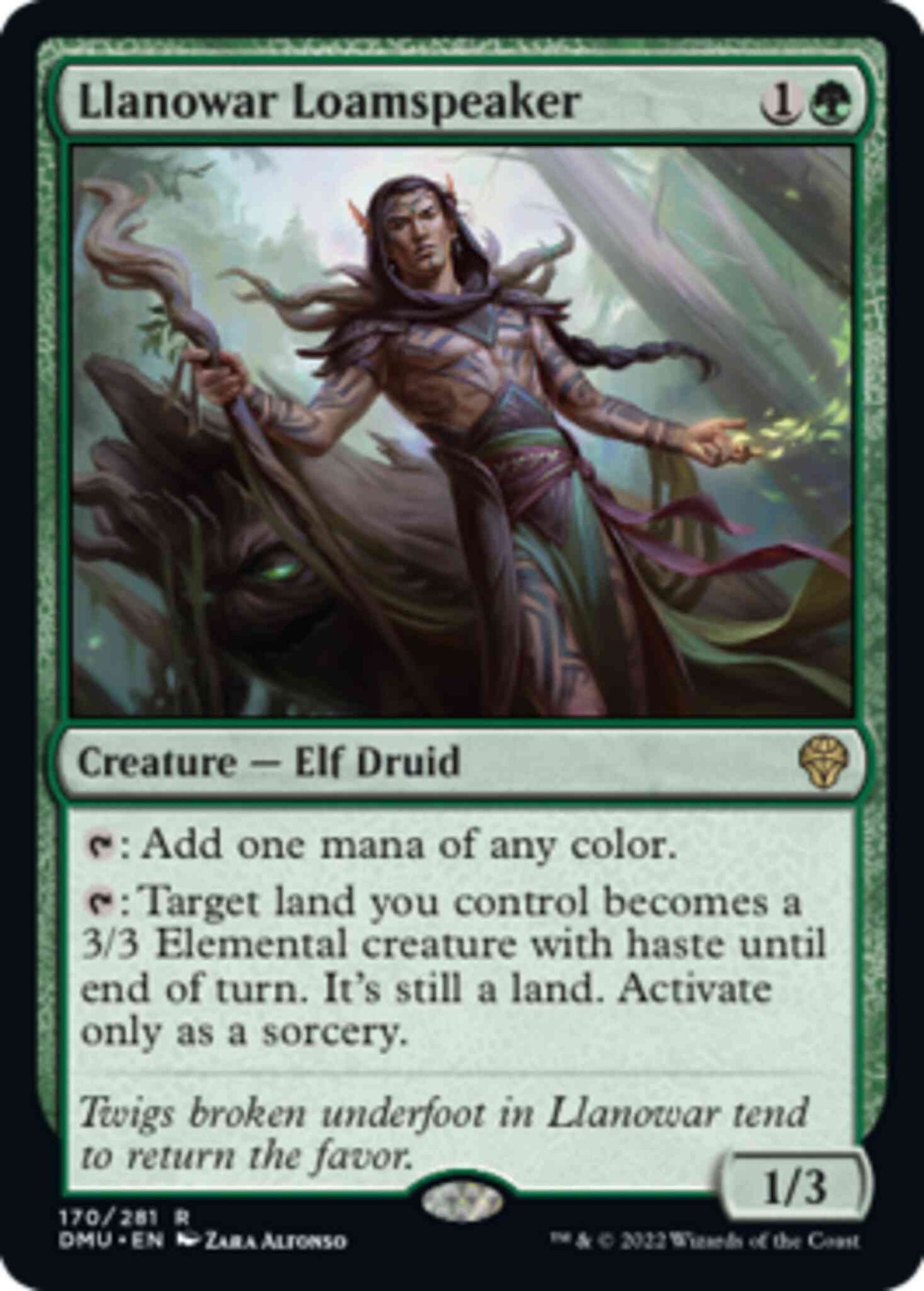 Llanowar Loamspeaker [170] [Dominaria United] [Non-Foil]