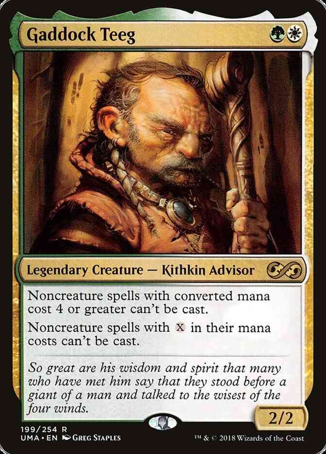 Gaddock Teeg [199] [Ultimate Masters] [Non-Foil]