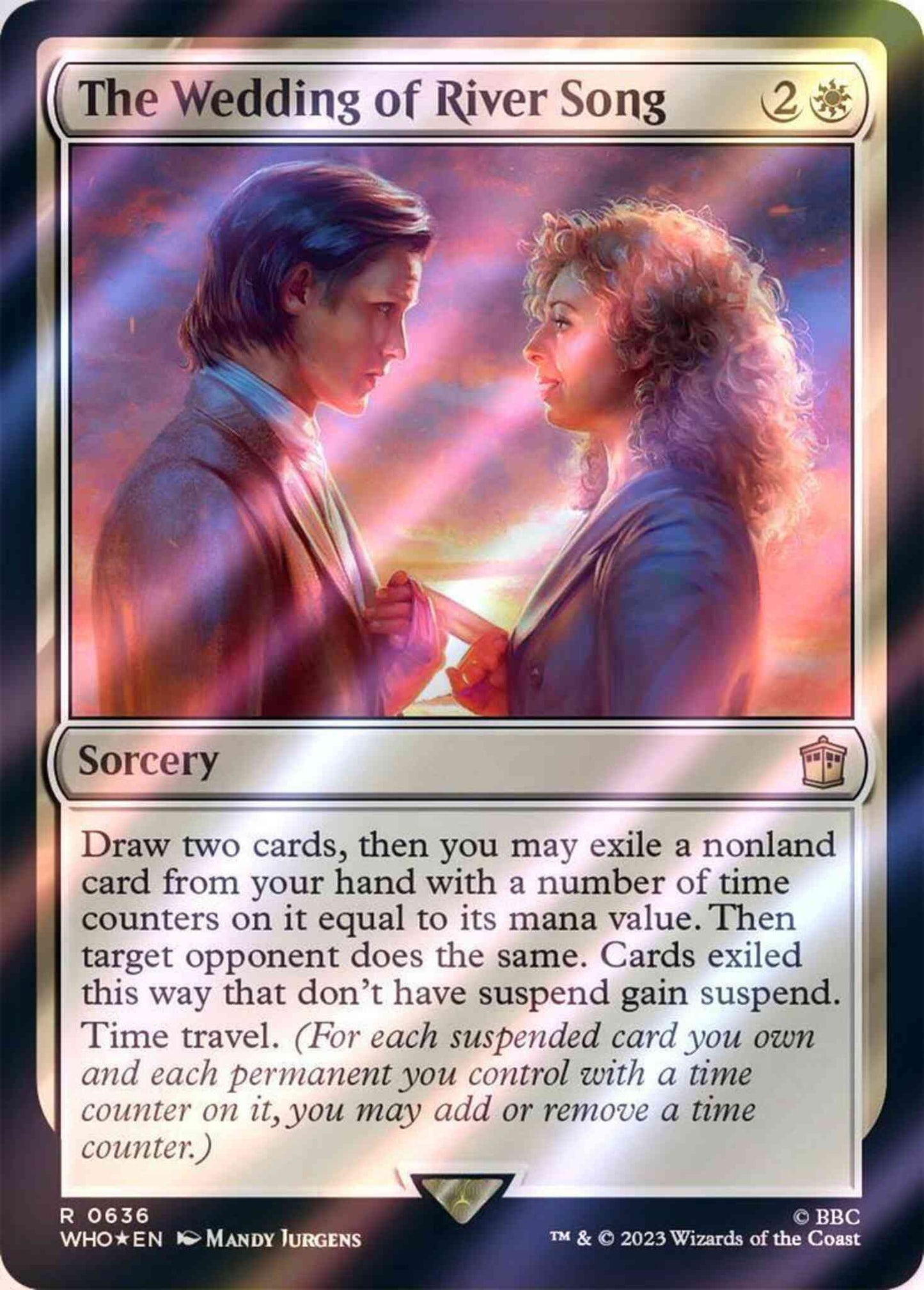 The Wedding of River Song [636] [Universes Beyond: Doctor Who] [Surge Foil]
