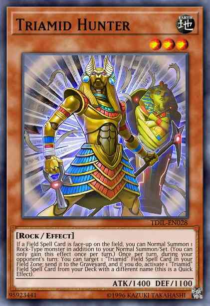 Triamid Hunter - TDIL-EN028 - Rare - Unlimited