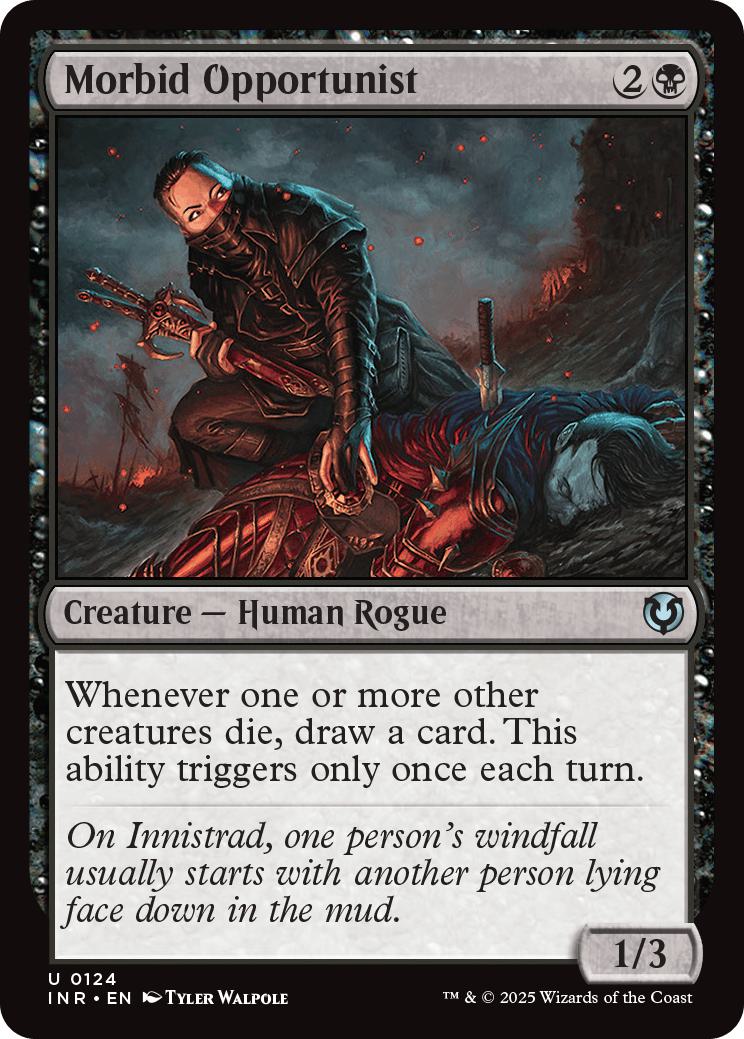 Morbid Opportunist [124] [Innistrad Remastered] [Non-Foil]