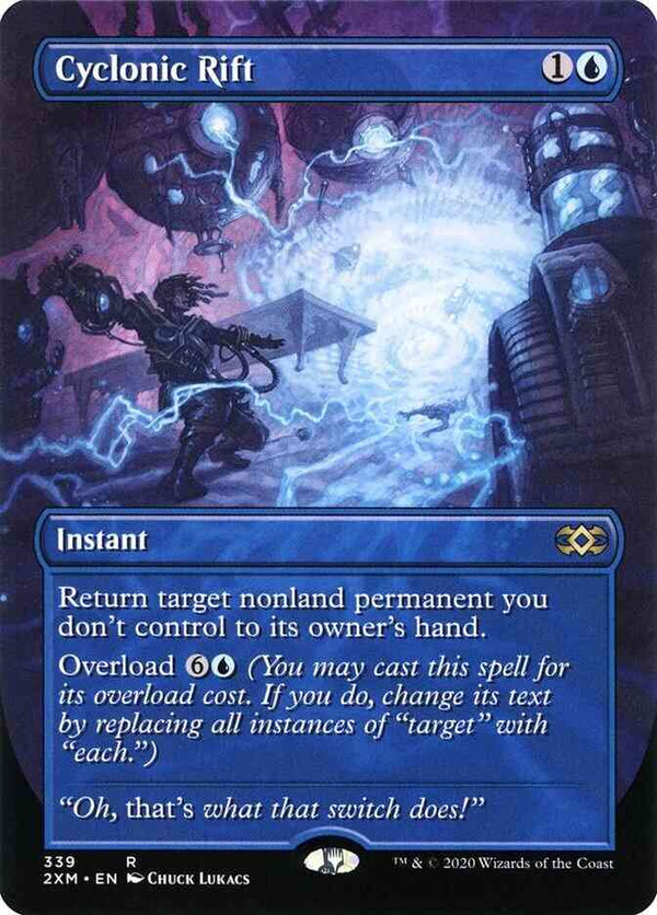 Cyclonic Rift [339] [Borderless] [Double Masters] [Non-Foil]