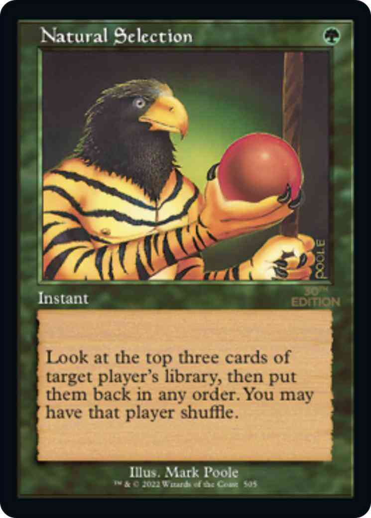 Natural Selection [505] [Retro Frame] [30th Anniversary Edition] [Non-Foil]