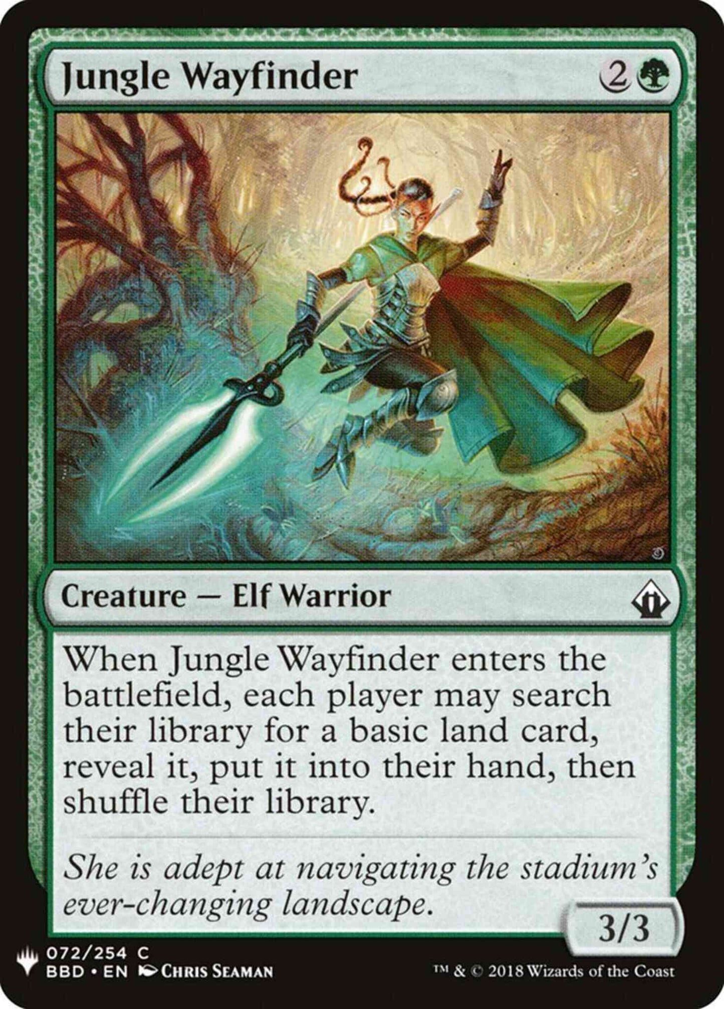 Jungle Wayfinder [BBD-72] [The List] [Non-Foil]