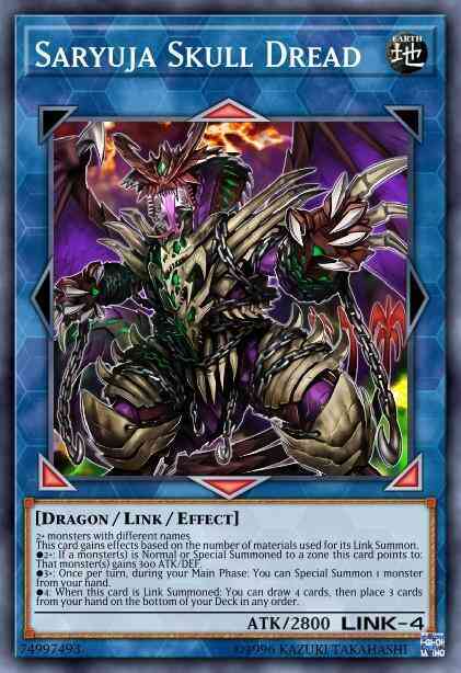 Saryuja Skull Dread - EXFO-EN048 - Secret Rare - 1st Edition