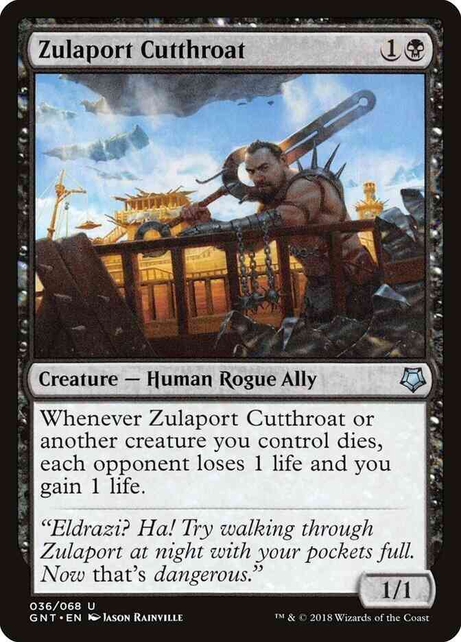 Zulaport Cutthroat [36] [Game Night] [Non-Foil]