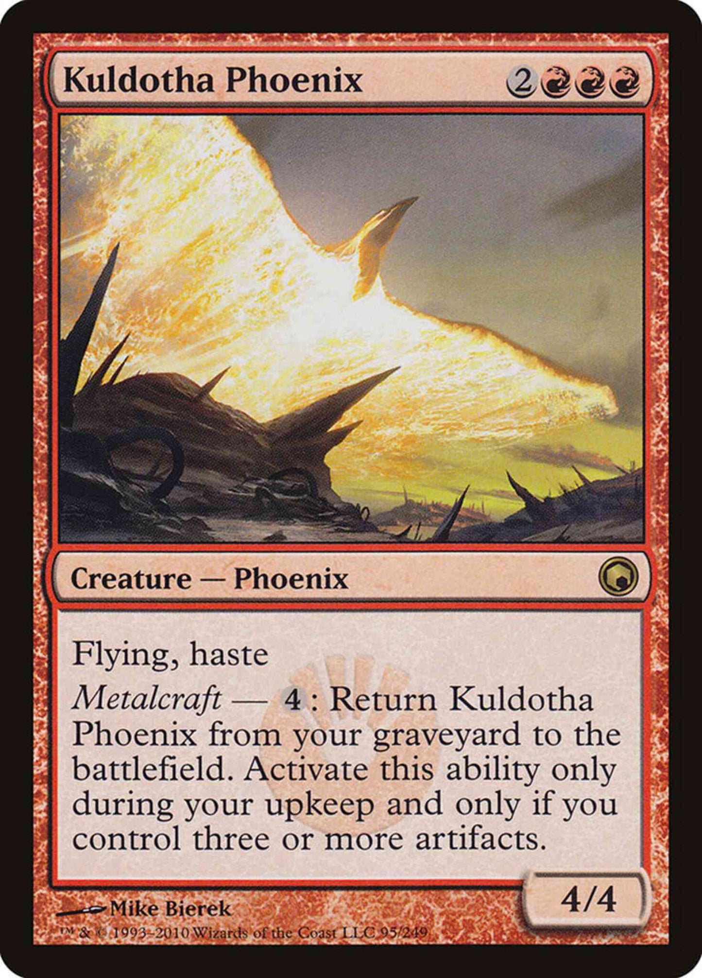 Kuldotha Phoenix [95] [Scars Of Mirrodin] [Non-Foil]