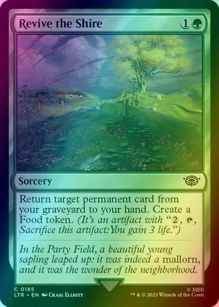 Revive the Shire [185] [The Lord of the Rings: Tales of Middle-earth] [Foil]