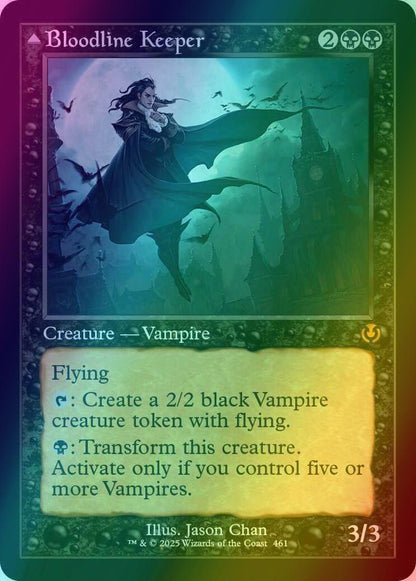 Bloodline Keeper // Lord of Lineage [461] [Retro Frame] [Innistrad Remastered] [Foil]
