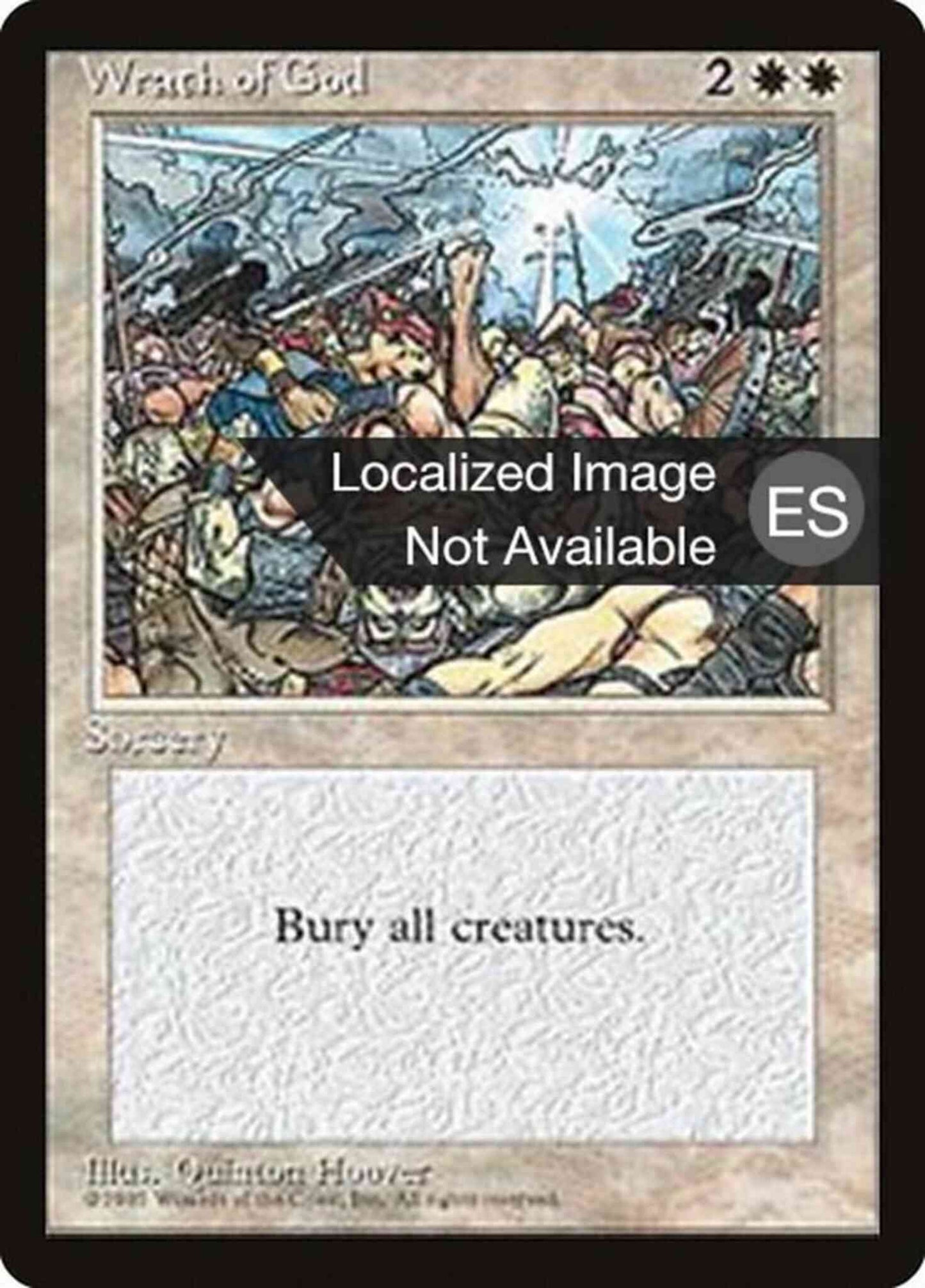 Wrath of God - Portuguese [58] [Fourth Edition Black Border: Portuguese] [Non-Foil]