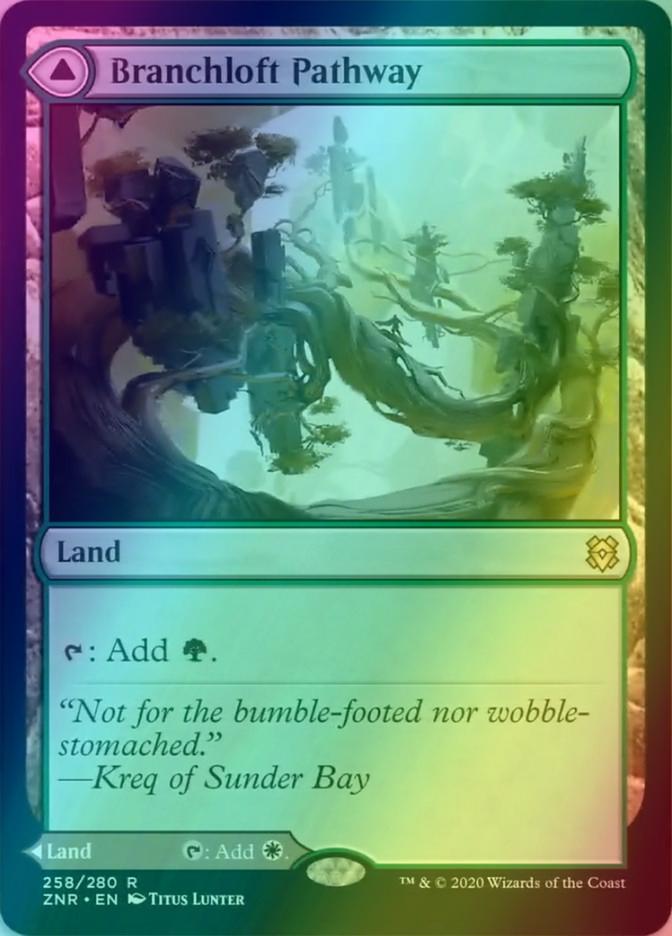 Branchloft Pathway // Boulderloft Pathway [258] [Zendikar Rising] [Foil]