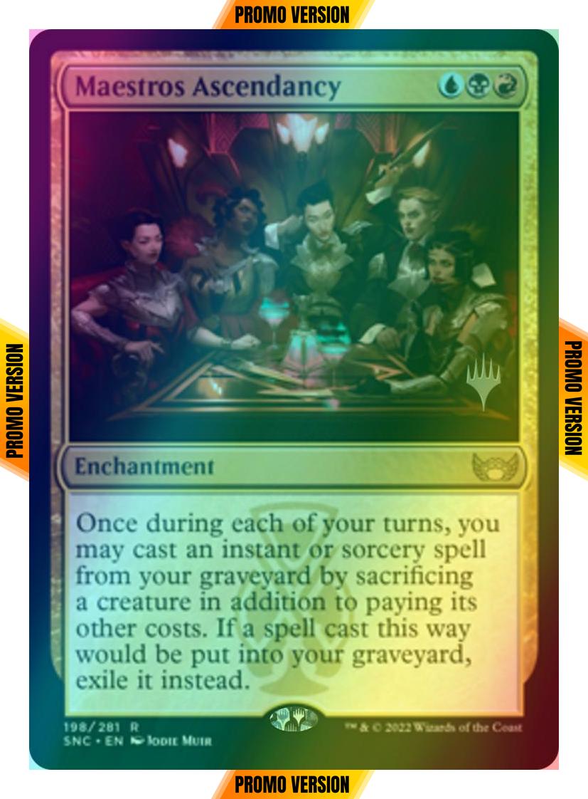 Maestros Ascendancy [Promo Pack] [198p] [Streets of New Capenna: Promos] [Foil]