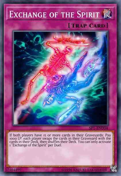 Exchange of the Spirit - SP1-EN004 - Ultra Rare - Limited