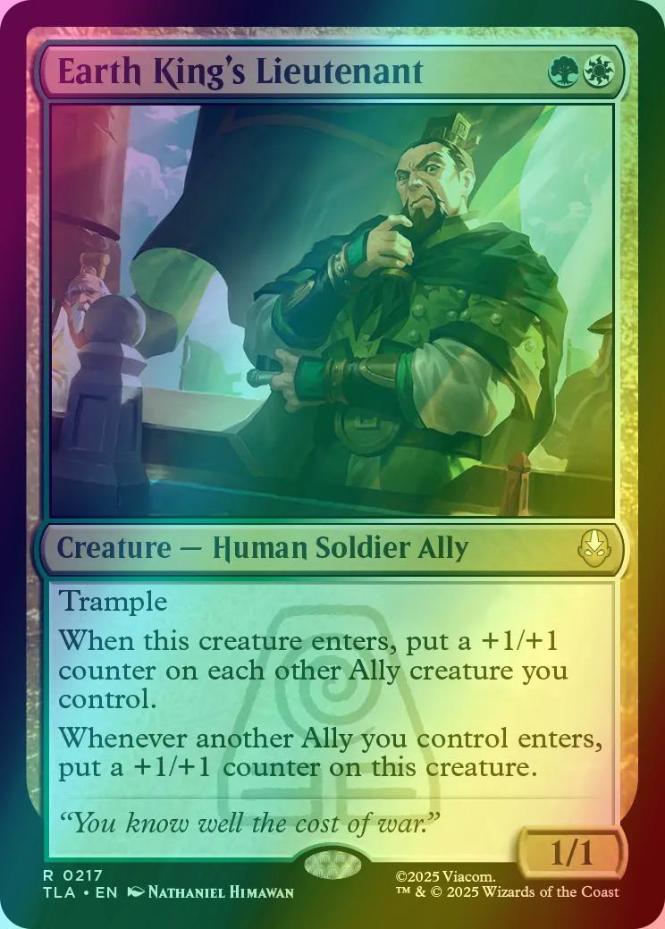 Earth King's Lieutenant [217] [Avatar: The Last Airbender] [Foil]