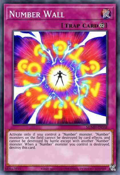 Number Wall - NUMH-EN058 - Secret Rare - Unlimited